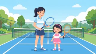 【初心者向け】親子でスポーツを始めるならテニス！メリットや不安解消法を徹底解説