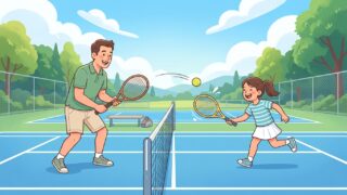 親子テニスの始め方|スクール・サークル・ジュニア教室を徹底比較!